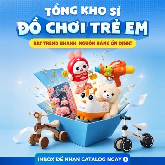 THỊ TRƯỜNG ĐỒ CHƠI TẠI TMARK