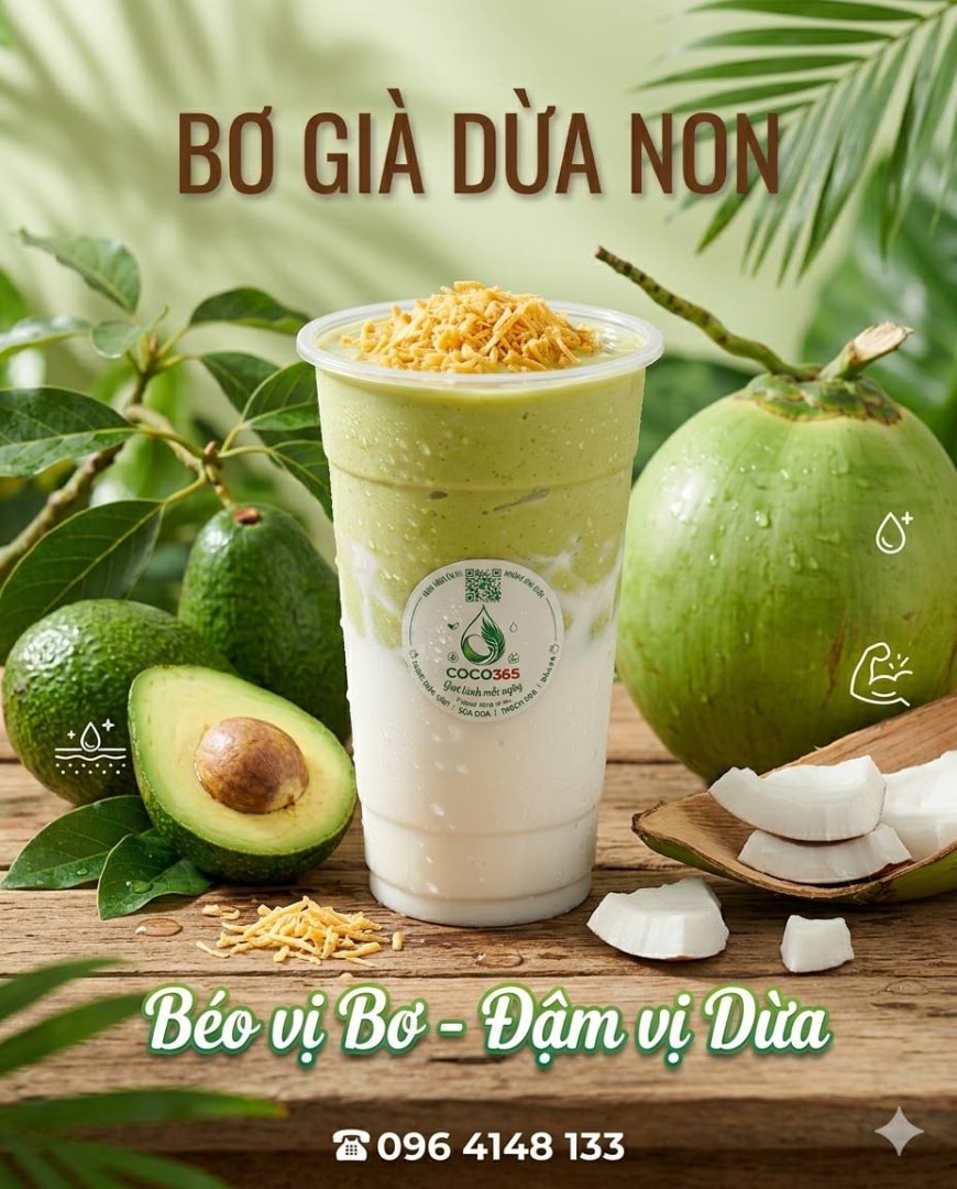 BƠ GIÀ DỪA NON