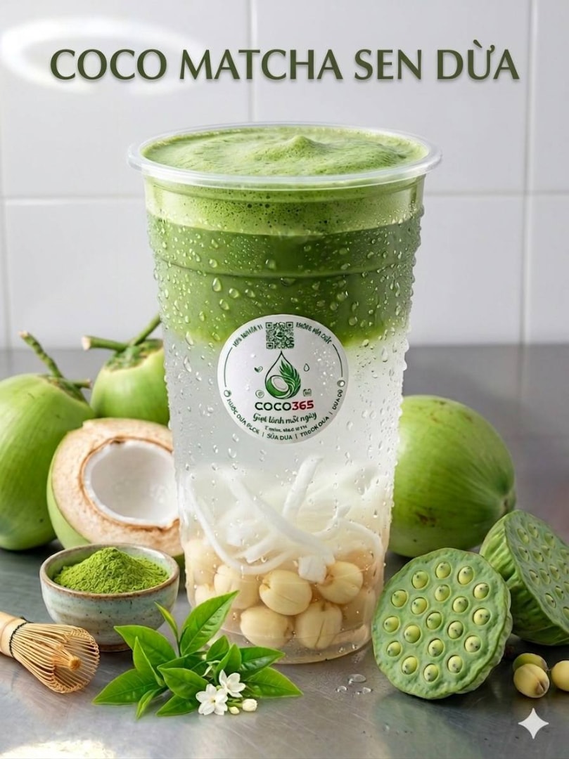 COCO MATCHA SEN DỪA