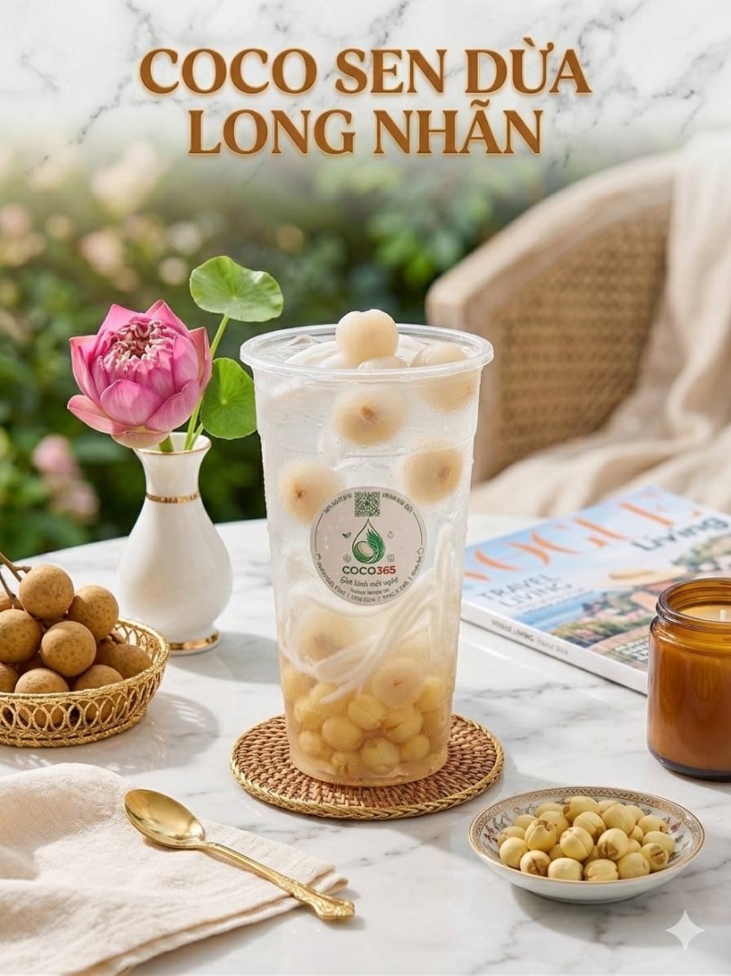 COCO SEN DỪA LONG NHÃN