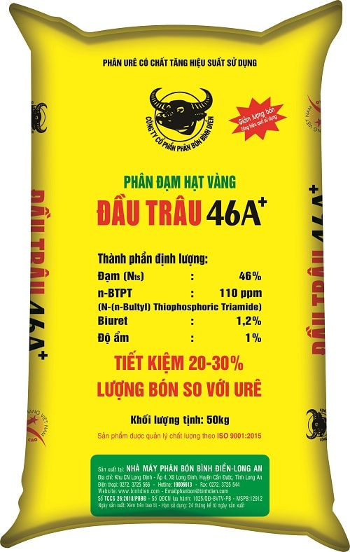 PHÂN ĐẠM HẠT VÀNG ĐẦU TRÂU 46A+