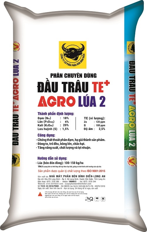 ĐẦU TRÂU TE+ AGRO LÚA 2 2