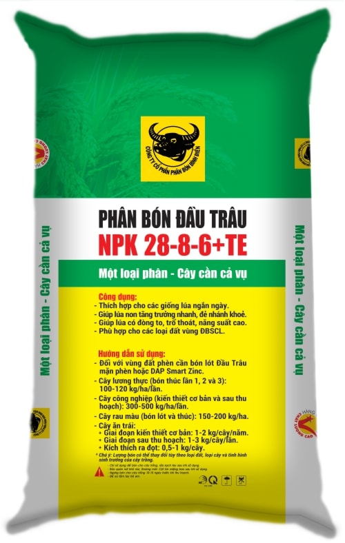 NPK 28-8-6+TE (Chuyên dùng cho lúa) 2