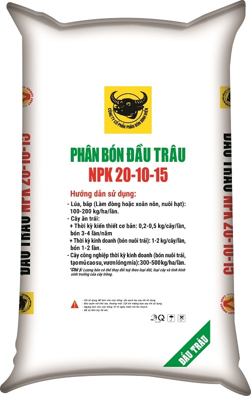 NPK ĐẦU TRÂU 20-10-15 2