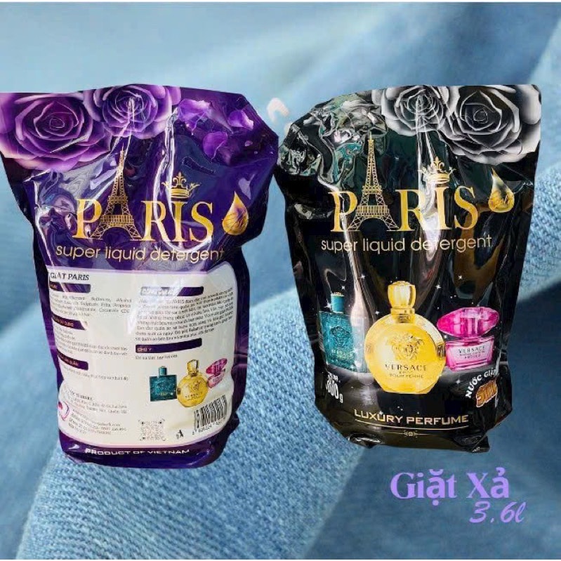 Túi nước giặt Paris hương nước hoa 3,6L thơm ngát 2
