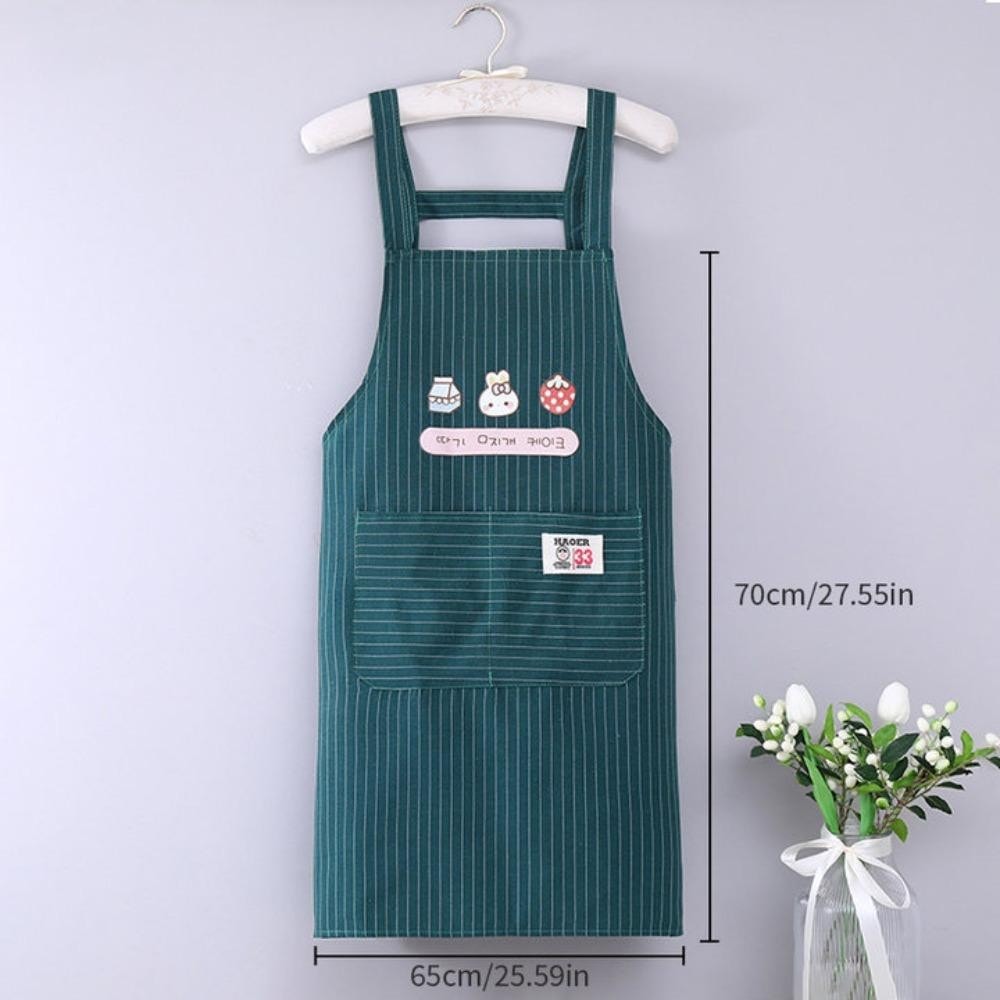 Tạp dề vải 2 lớp cotton mềm mại Mini Min 2