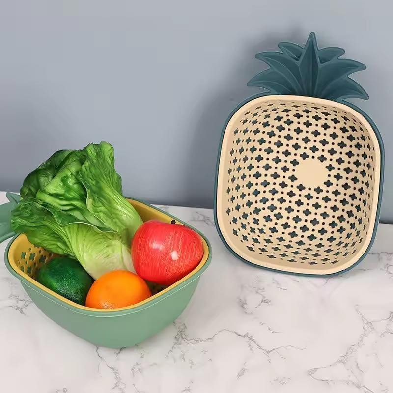 Bộ thau rổ trái thơm 2039 5
