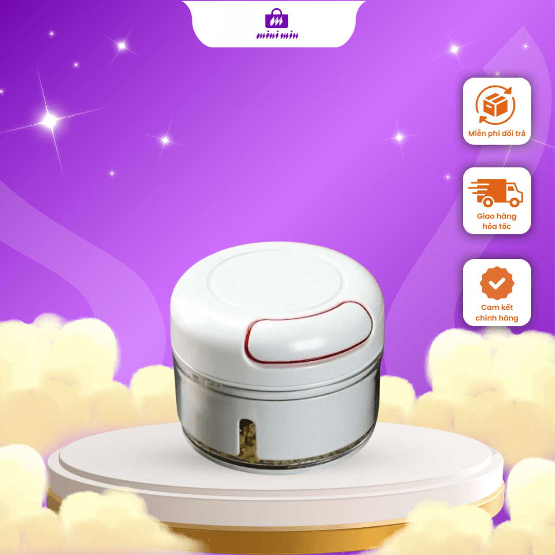 Xay tỏi cầm tay Mini Food Chopper tiện lợi Mini Min