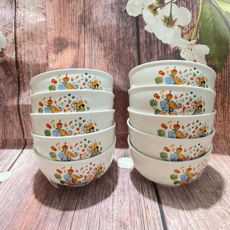 Chén sứ họa tiết Mini Min 2