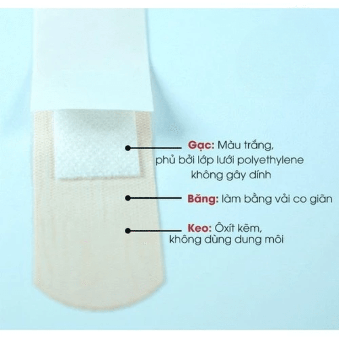 Băng gâu chữ thập Mini Min - bảo vệ và chăm sóc vết thương hiệu quả 6
