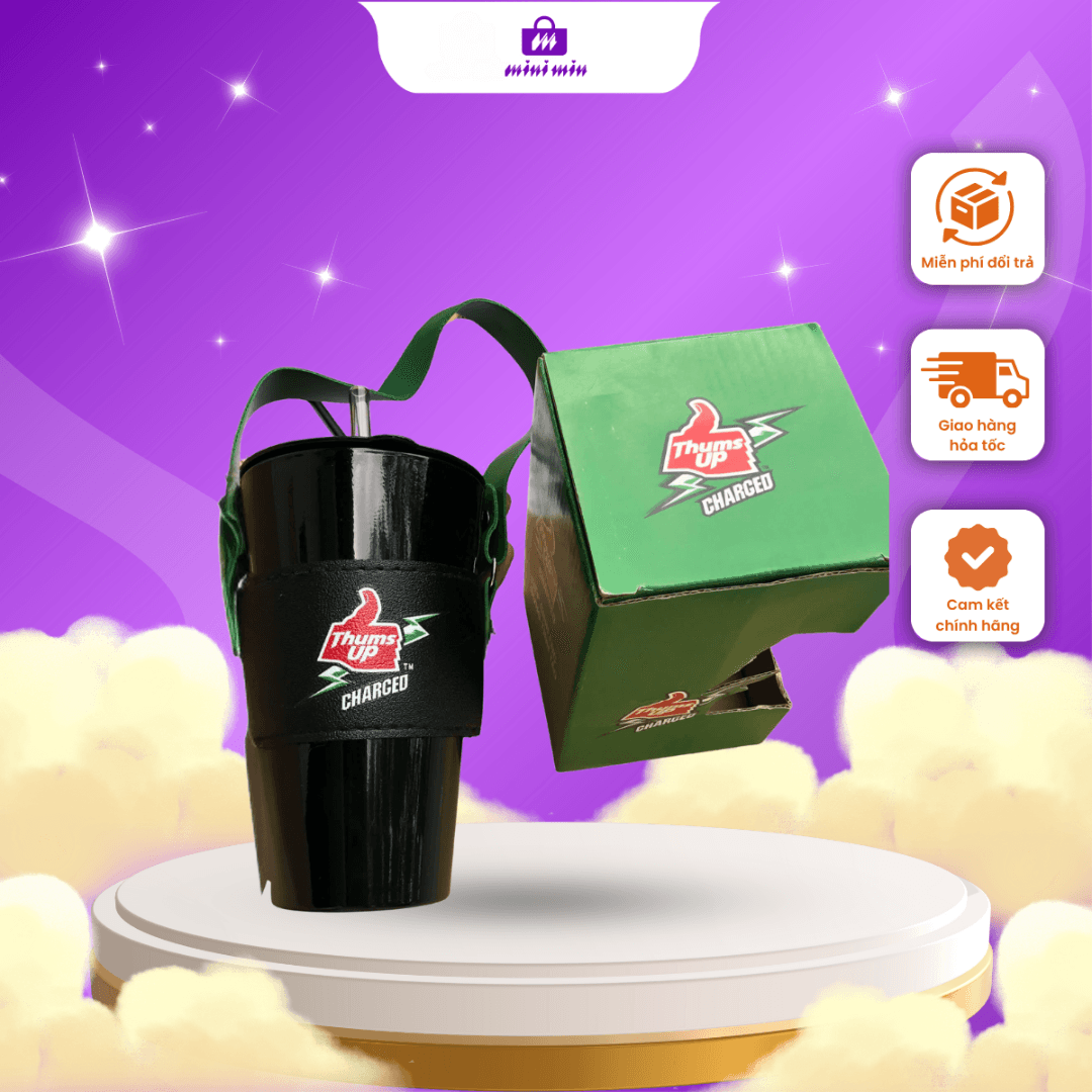 Cốc thuỷ tinh quai xách Thumsup