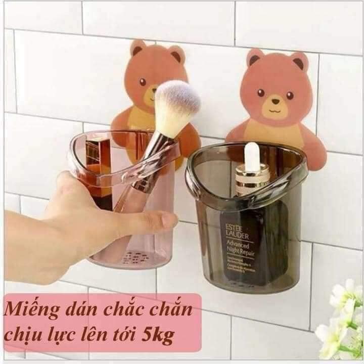 Cốc đựng bàn chải đánh răng hình gấu Tmark 4