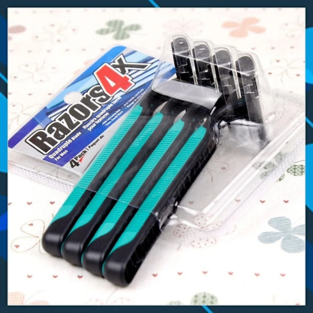 Set cạo râu Razors4 Mini Min 3 lưỡi siêu bén 7