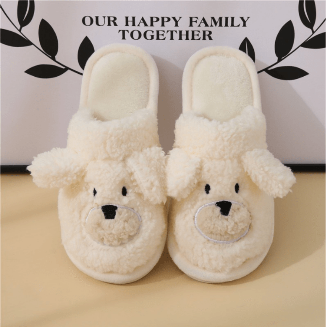 Dép bông đi trong nhà Cotton Gấu Mini Min 2
