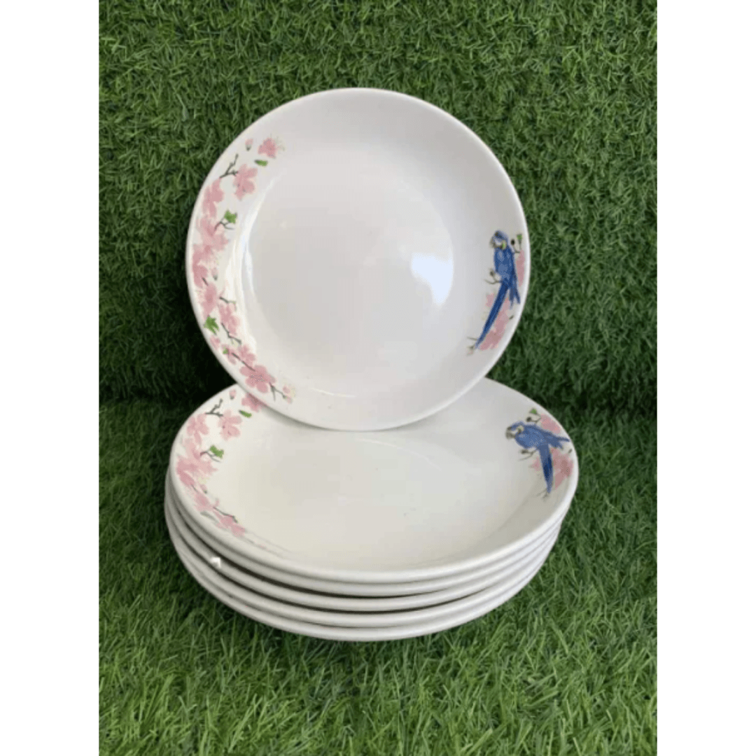 Đĩa sứ hoa văn đẹp mắt Mini Min 3