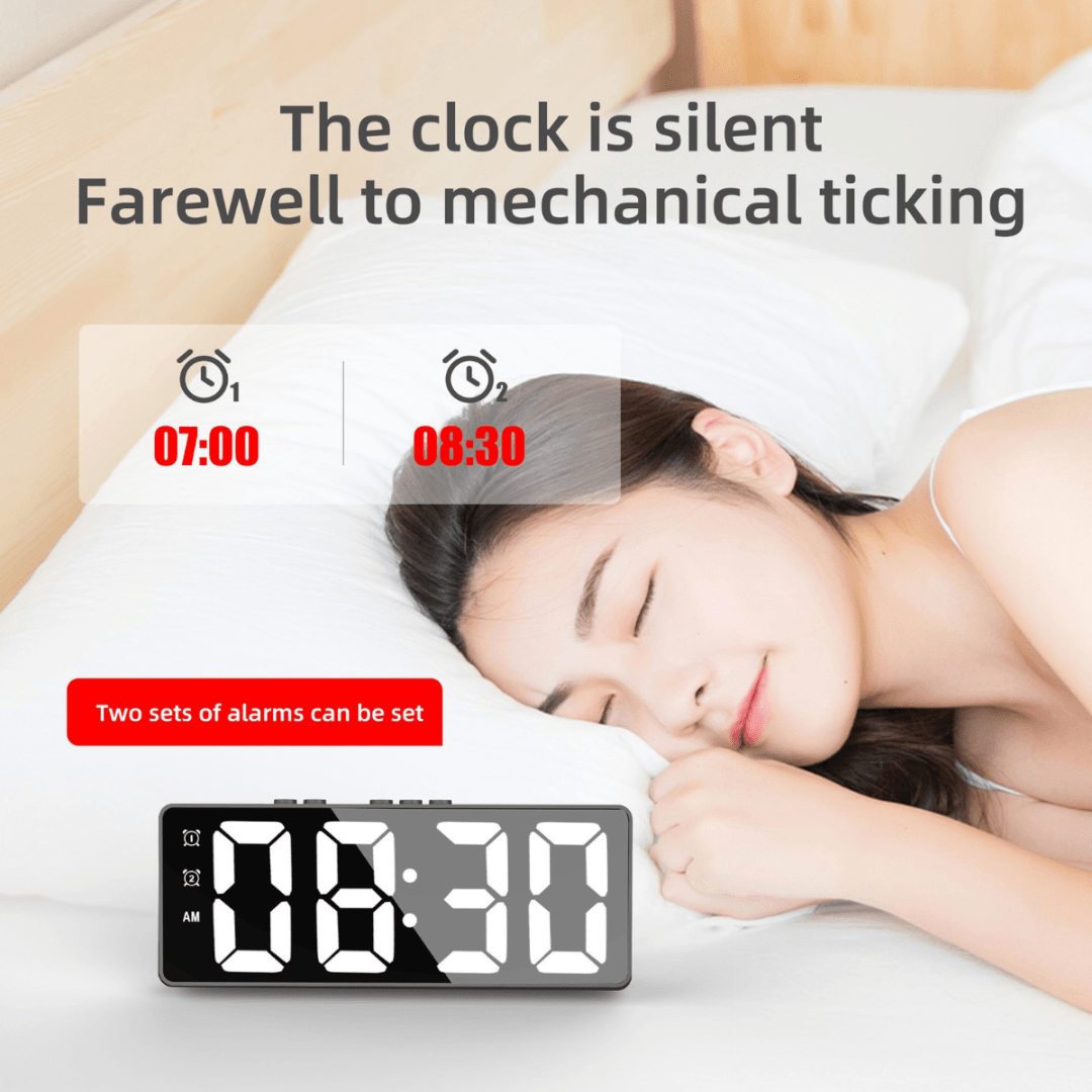 Đồng hồ báo thức để bàn 4