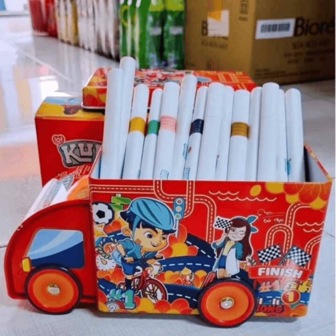 Xe ô tô màu Kun đa sắc cho bé Mini Min 5