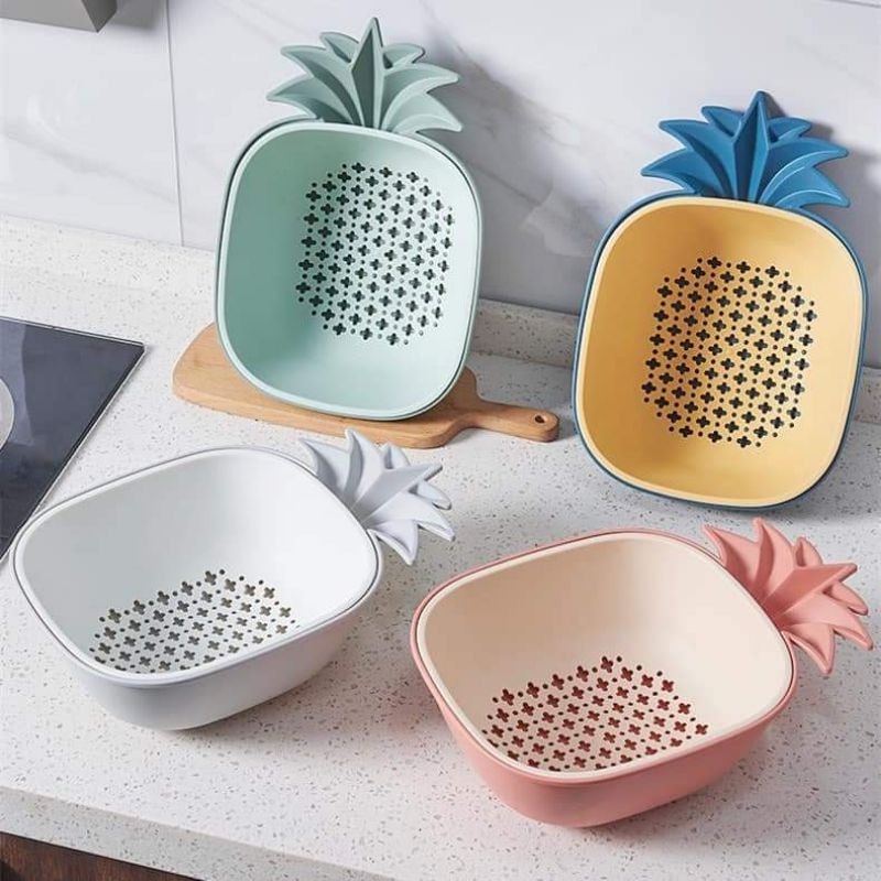 Bộ thau rổ trái thơm 2039 4