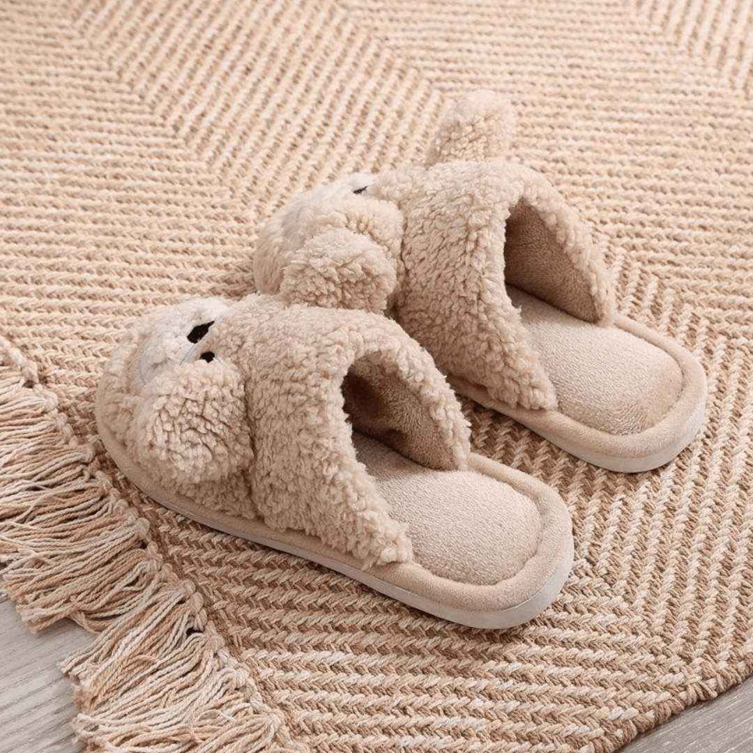 Dép bông đi trong nhà Cotton Gấu Mini Min 5