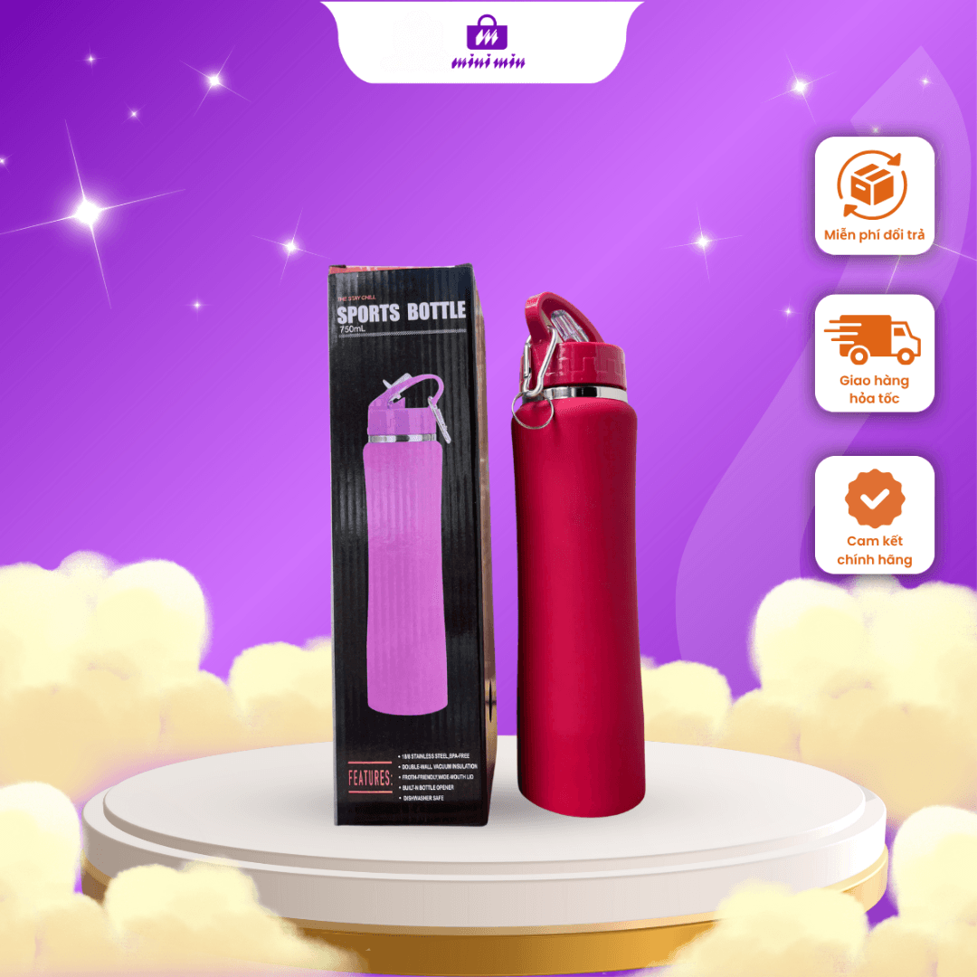 [Quà tặng thương hiệu] Bình giữ nhiệt 750ml CTT-080