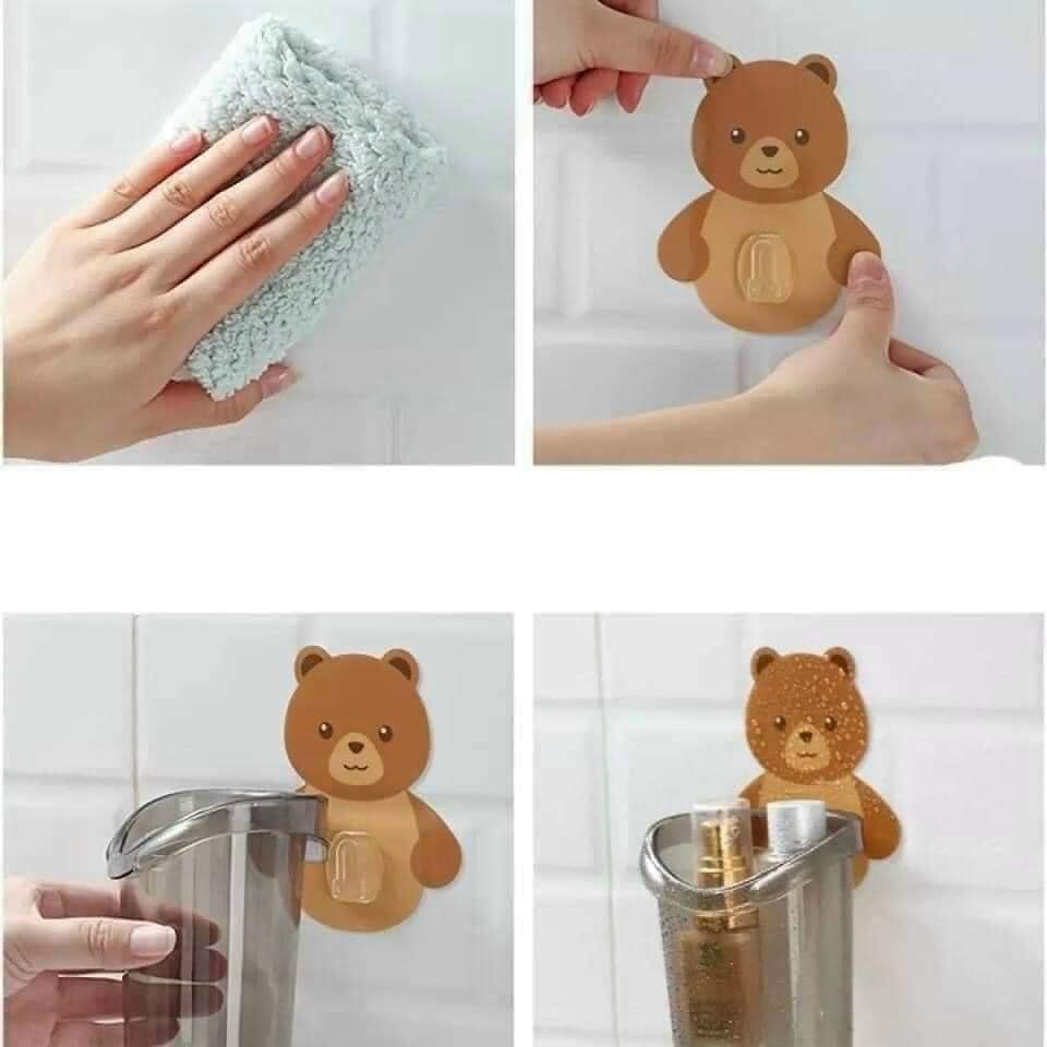 Cốc đựng bàn chải đánh răng hình gấu Tmark 8