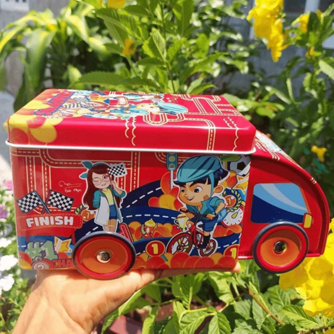 Xe ô tô màu Kun đa sắc cho bé Mini Min 4