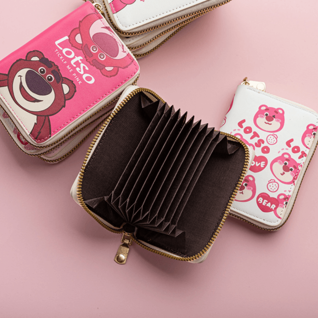 Ví nữ nhiều ngăn hình gấu cute Mini Min phong cách Hàn Quốc 4