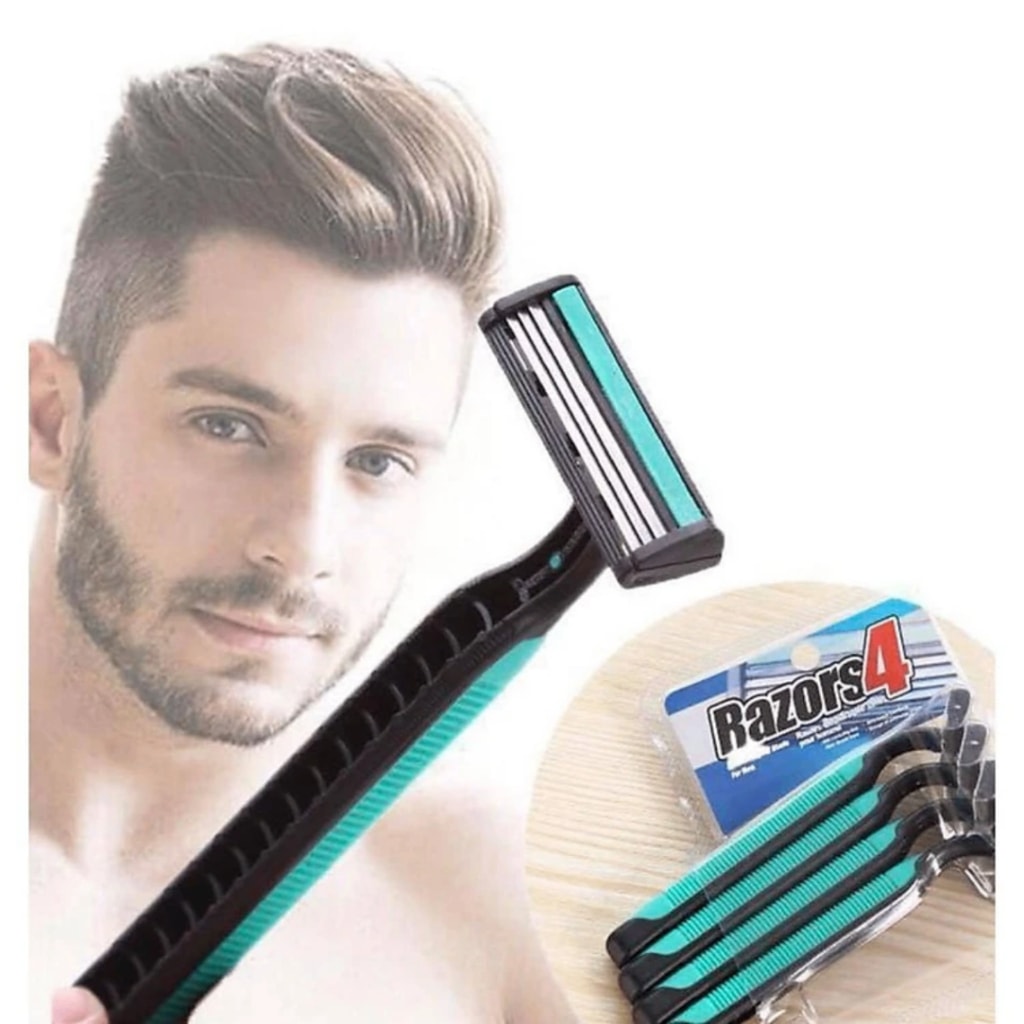 Set cạo râu Razors4 Mini Min 3 lưỡi siêu bén 5