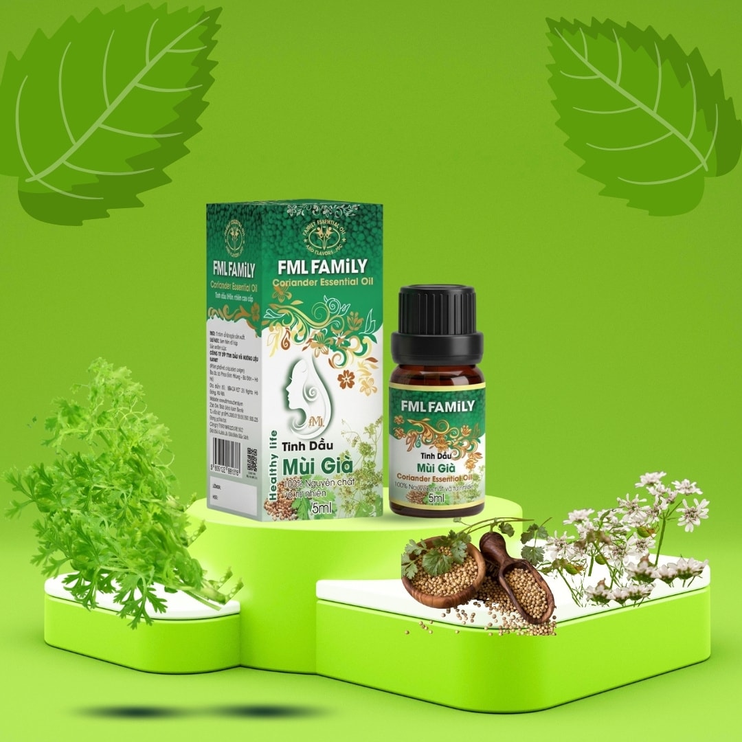Tinh dầu mùi già nguyên chất 100% cao cấp đặc biệt dung tích 5ml