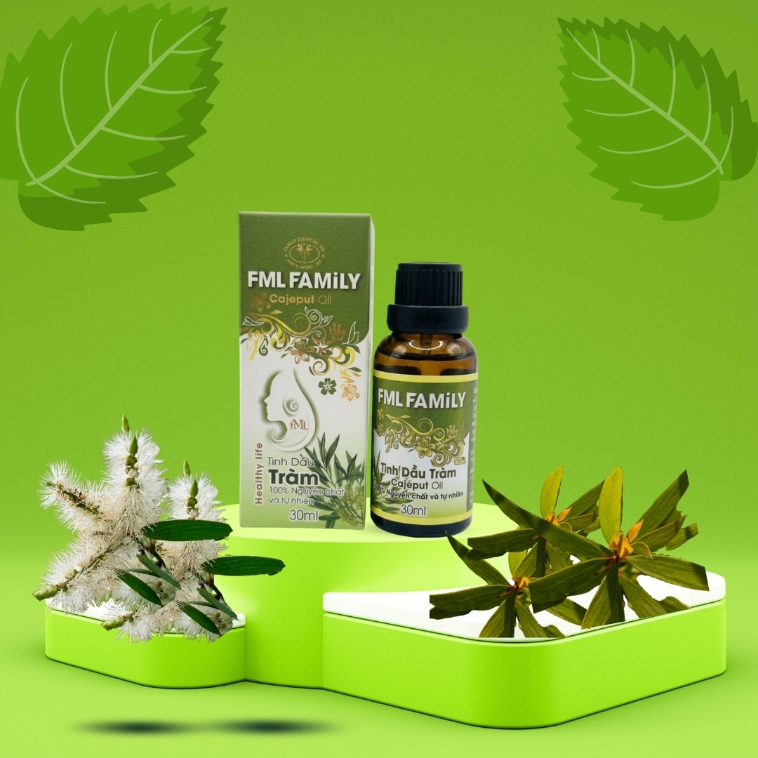 Tinh dầu tràm 100% nguyên chất cao cấp đặc biệt 30ml