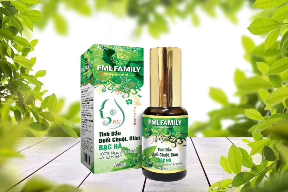 Tinh dầu đuổi chuột, gián, kiến bạc hà 30ml 2