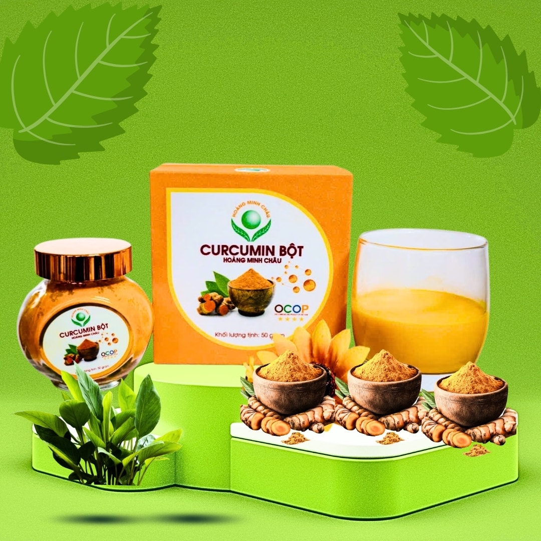 Curcumin nguyên chất hộp 50g cao cấp (đạt chứng nhận FDA Hoa Kỳ)